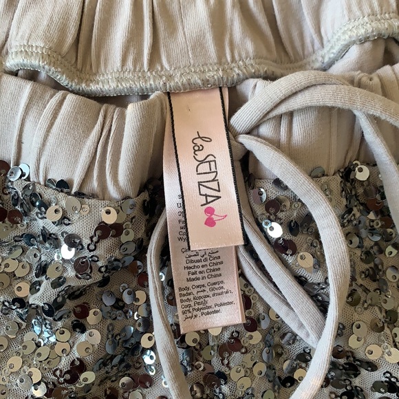 LA SENZA sparkly Shorts - Picture 3 of 5